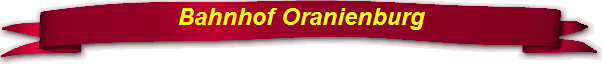 Bahnhof Oranienburg