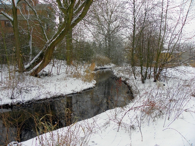 Die Wandse im Liliencronpark in Rahlstedt