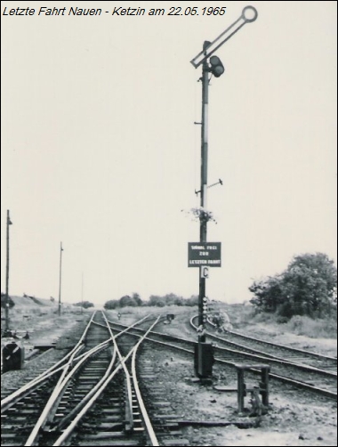 Ausfahrsignal C im Stellwerksbezirk Nmt am 22.05.1962